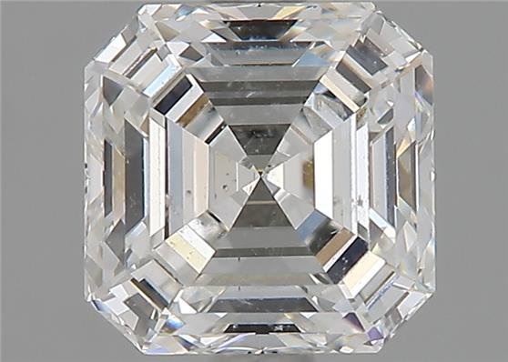 1.72ct G SI1 Rare Carat Ideal Cut Asscher Diamond