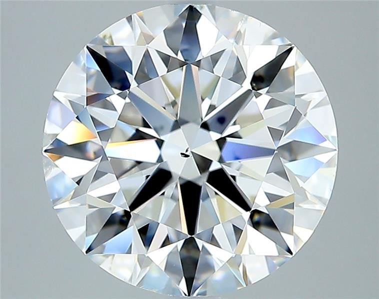 4.51ct F SI1 Excellent Cut Round Diamond