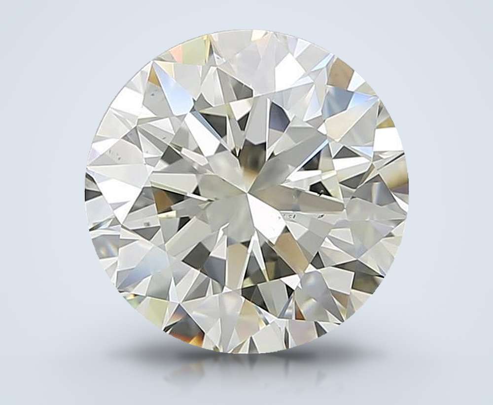 4.51 Carat Round Natural Diamond