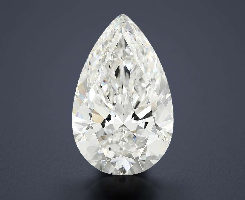 7.79 Carat Pear Lab Diamond