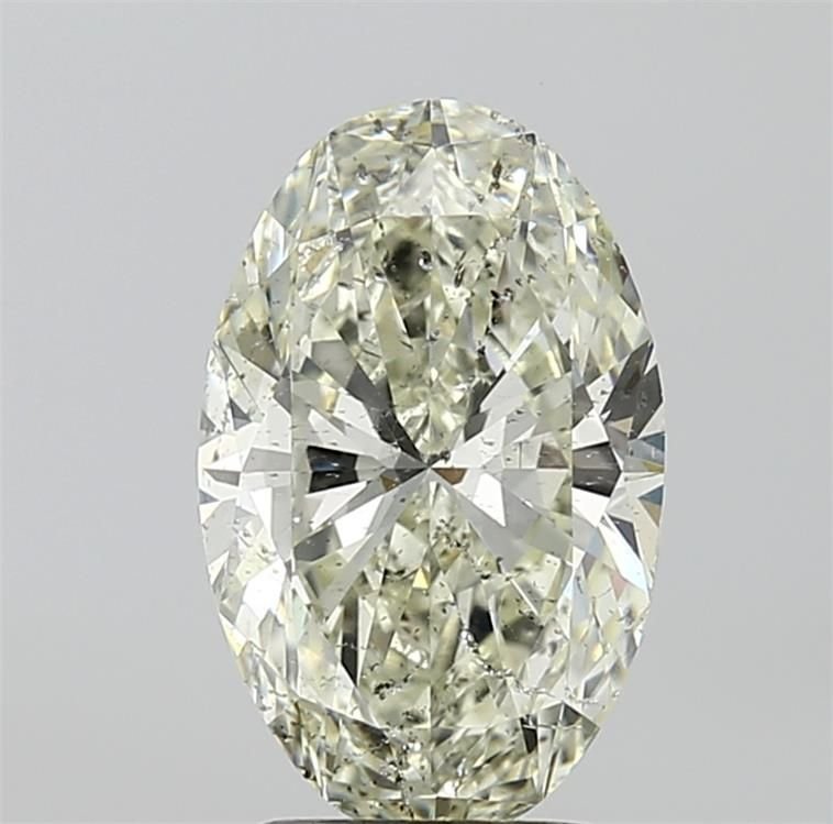 2.50ct J SI2 Rare Carat Ideal Cut Oval Diamond