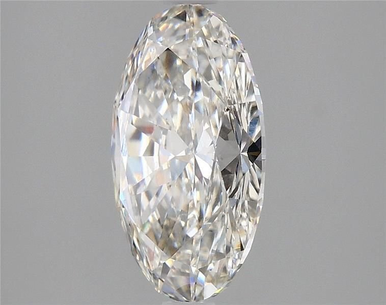 2.77ct H VS1 Rare Carat Ideal Cut Oval Lab Grown Diamond