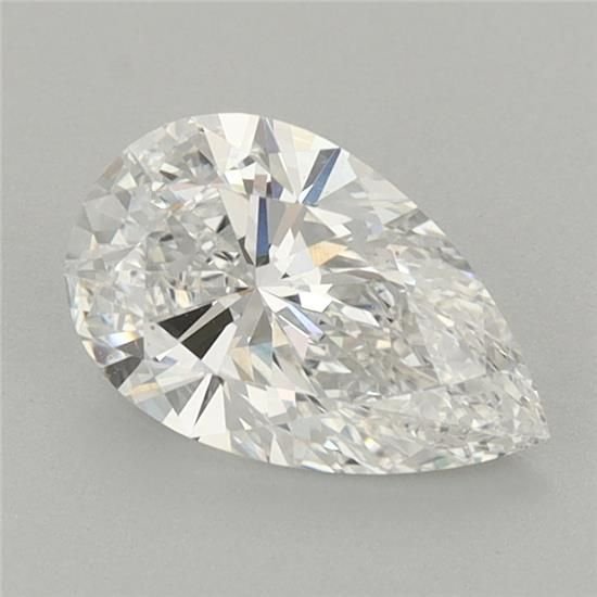 1.10ct E VS1 Rare Carat Ideal Cut Pear Lab Grown Diamond