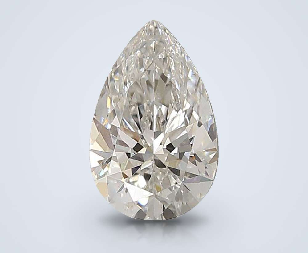 1.57 Carat Pear Lab Diamond