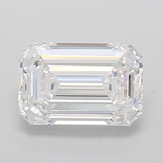 1.53ct D VS1 Rare Carat Ideal Cut Emerald Lab Grown Diamond