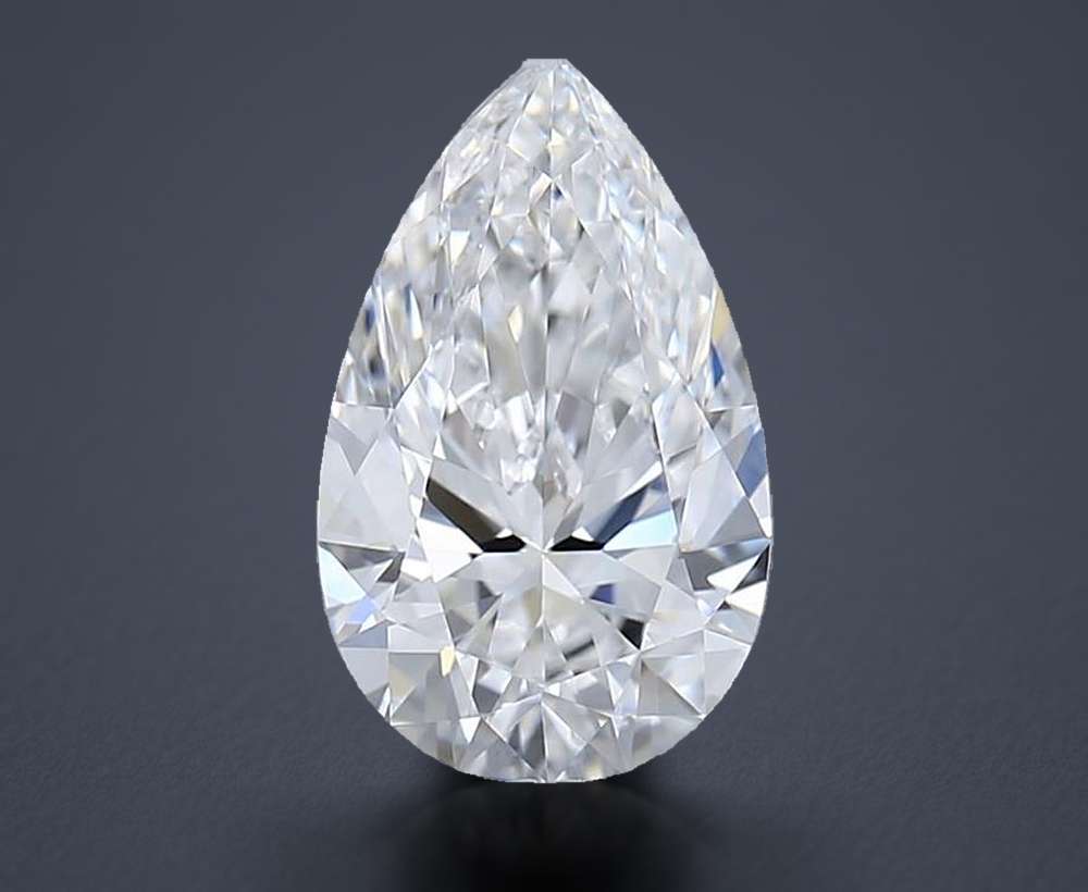 1.30 Carat Pear Lab Diamond