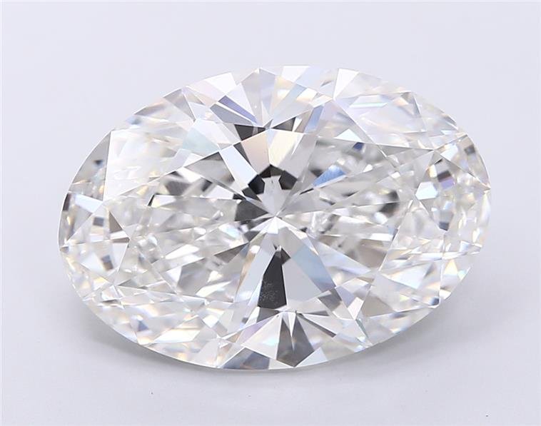 10.02ct F VVS2 Rare Carat Ideal Cut Oval Lab Grown Diamond