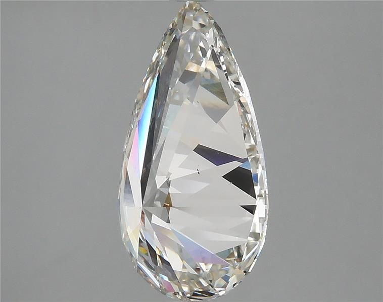 3.34ct H VS2 Rare Carat Ideal Cut Pear Lab Grown Diamond