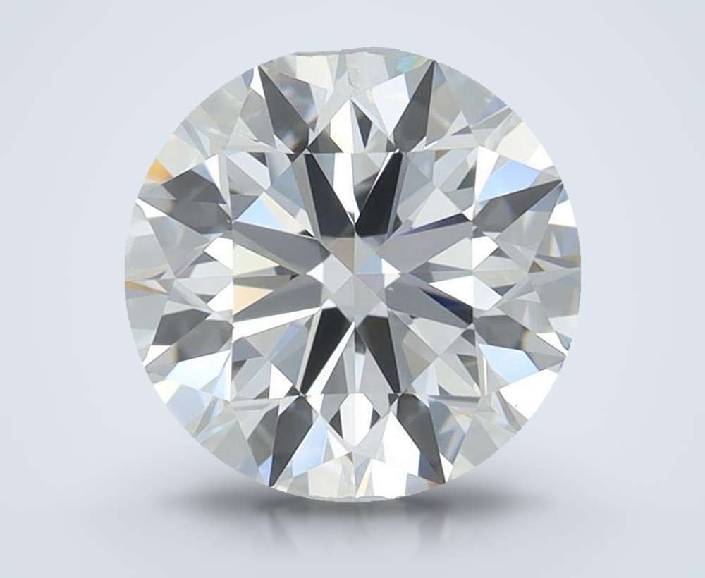 4.41 Carat Round Lab Diamond