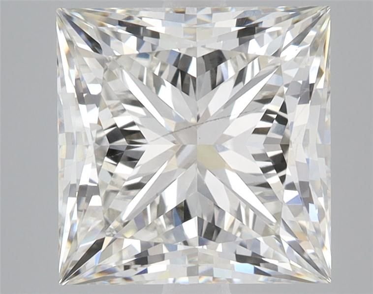 4.31ct G SI1 Rare Carat Ideal Cut Princess Lab Grown Diamond