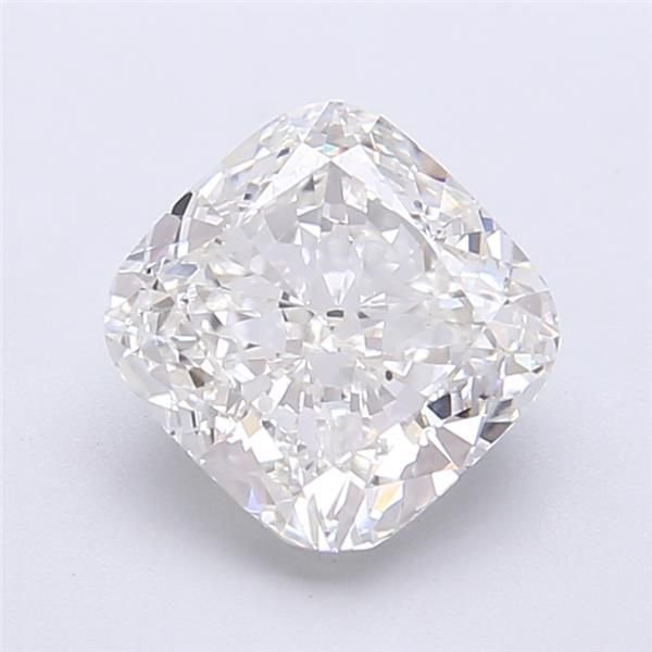 2.38ct F VS2 Rare Carat Ideal Cut Cushion Lab Grown Diamond