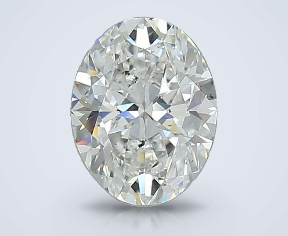 0.90 Carat Oval Natural Diamond