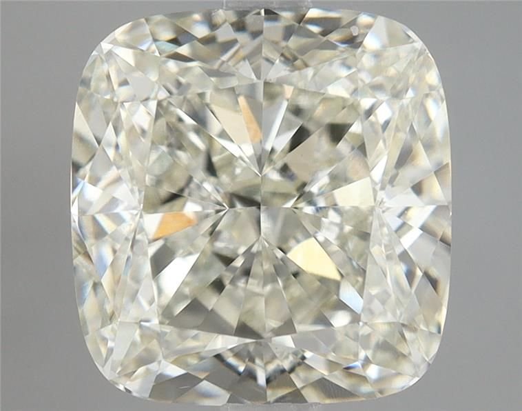 3.52ct J VS1 Rare Carat Ideal Cut Cushion Lab Grown Diamond