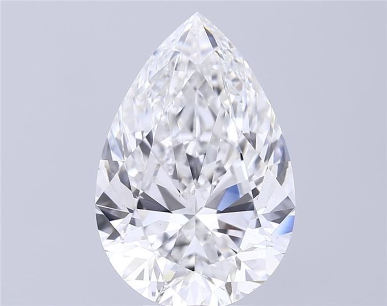 8.03 Carat Pear Lab Diamond