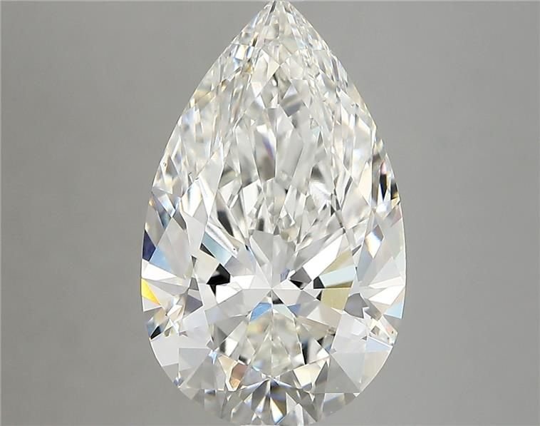 4.39 Carat Pear Lab Diamond