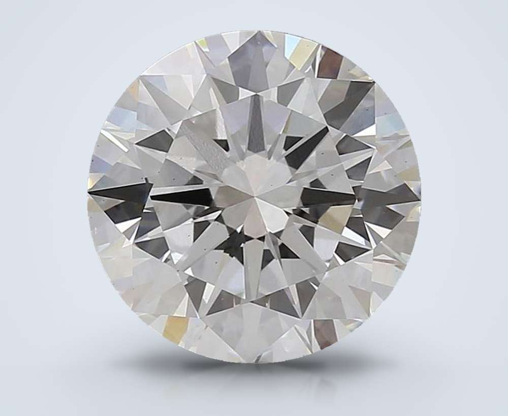 5.52 Carat Round Lab Diamond