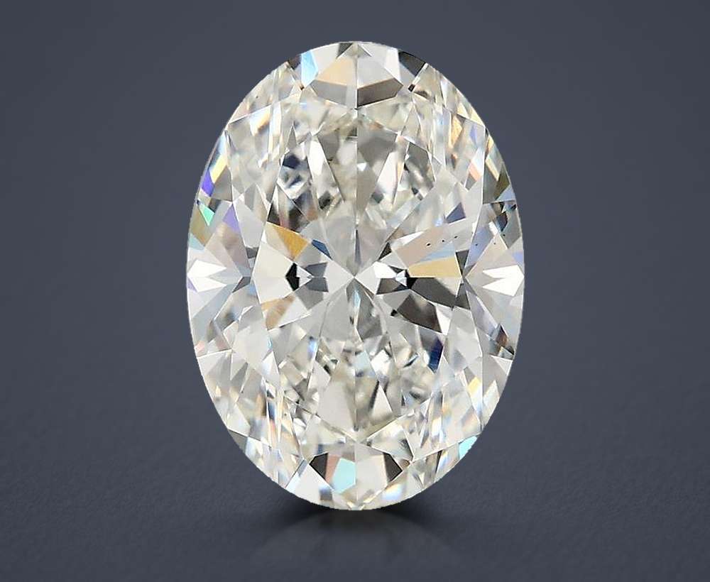 3.07 Carat Oval Lab Diamond