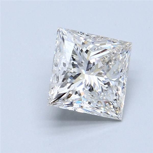 2.08ct H VVS2 Rare Carat Ideal Cut Princess Diamond