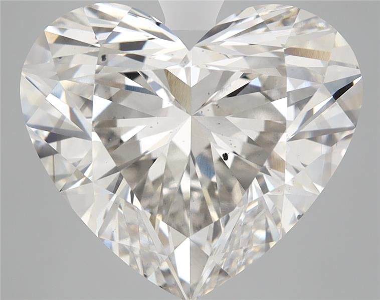 7.63ct G SI1 Rare Carat Ideal Cut Heart Lab Grown Diamond