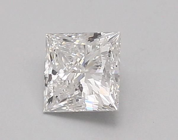 0.92ct E VVS2 Rare Carat Ideal Cut Princess Lab Grown Diamond