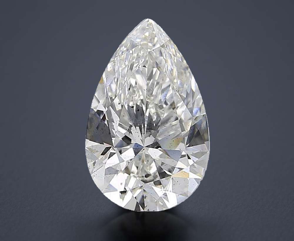 4.02 Carat Pear Lab Diamond