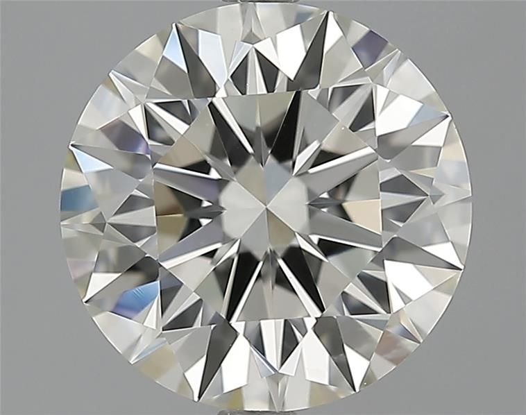 3.20ct K VVS2 Rare Carat Ideal Cut Round Diamond