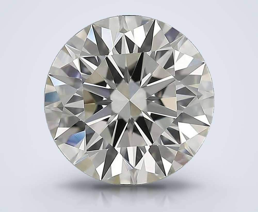 3.20 Carat Round Natural Diamond