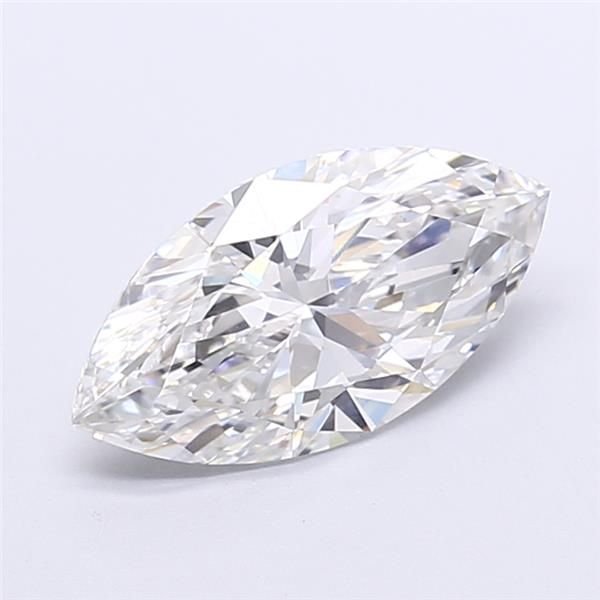 2.60ct E VS1 Rare Carat Ideal Cut Marquise Lab Grown Diamond