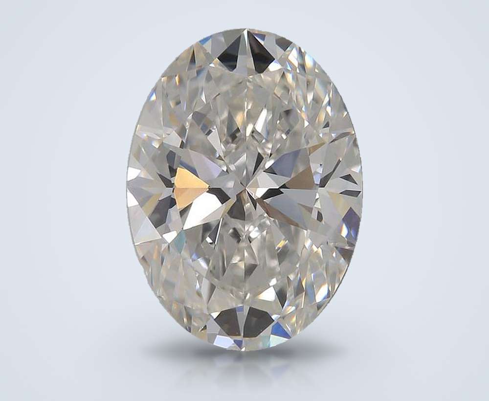 3.51 Carat Oval Lab Diamond