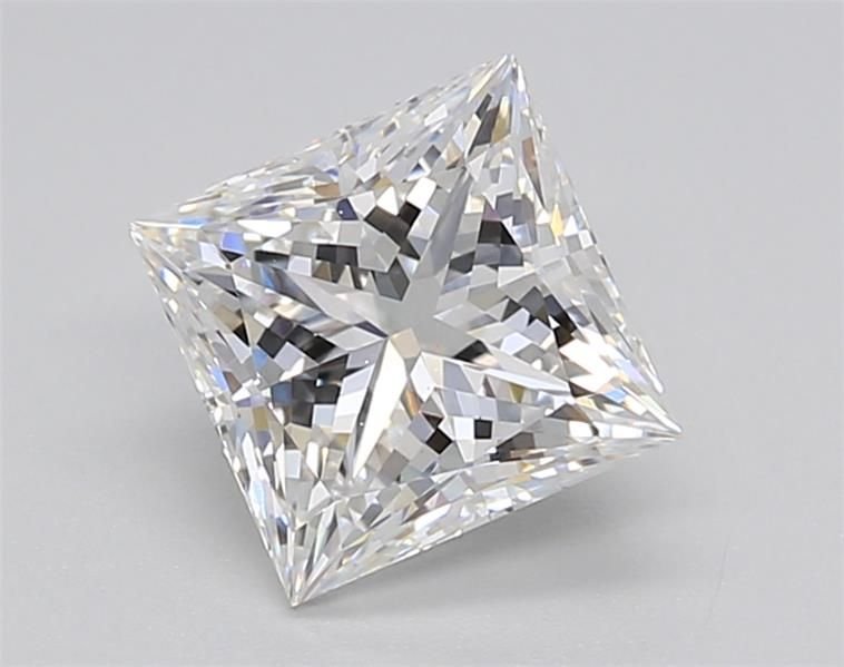 1.52ct E VS1 Rare Carat Ideal Cut Princess Lab Grown Diamond