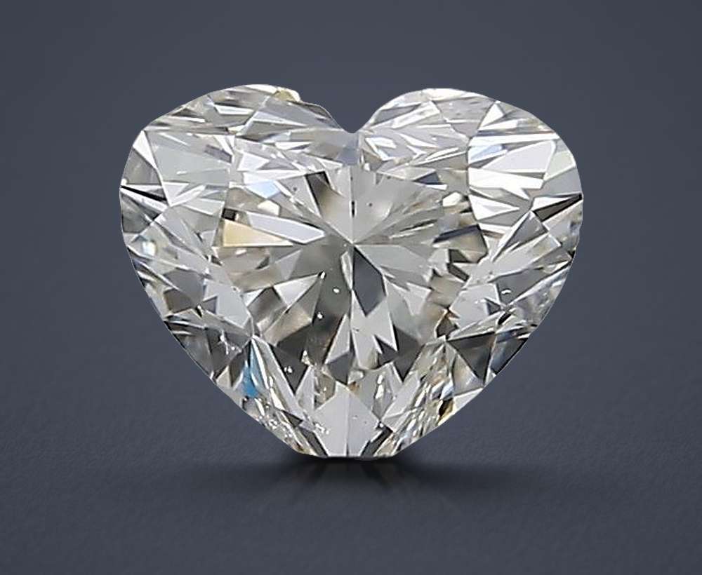 0.96 Carat Heart Natural Diamond