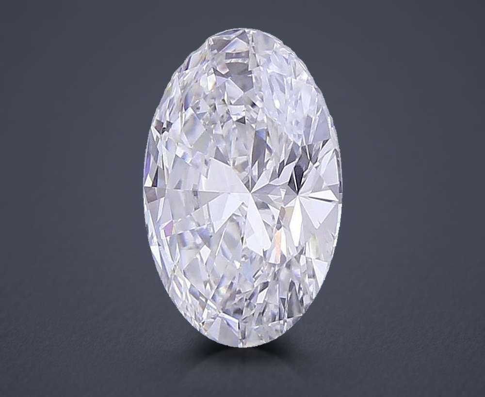5.87 Carat Oval Lab Diamond