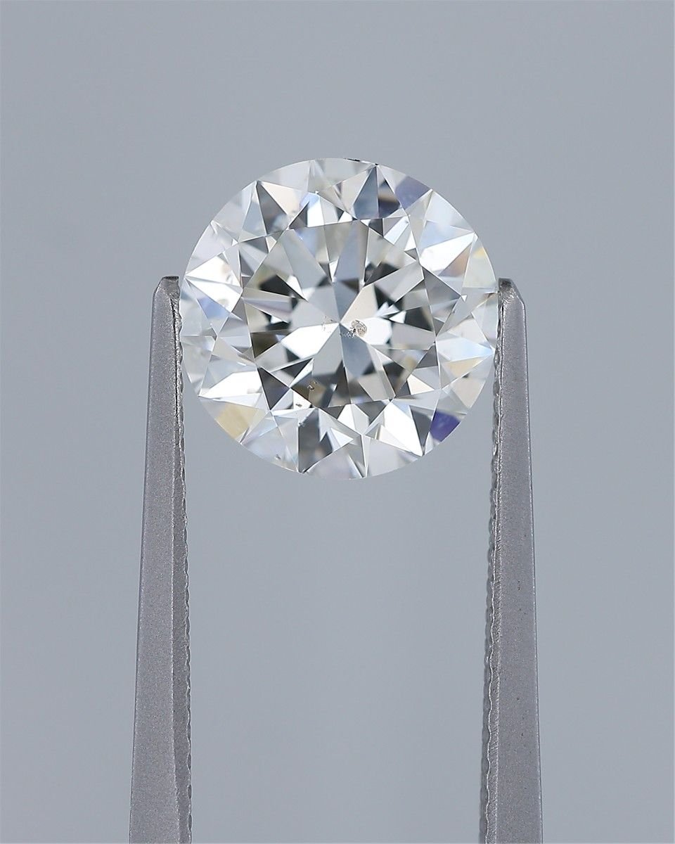 2.93ct G SI1 Very Good Cut Round Diamond