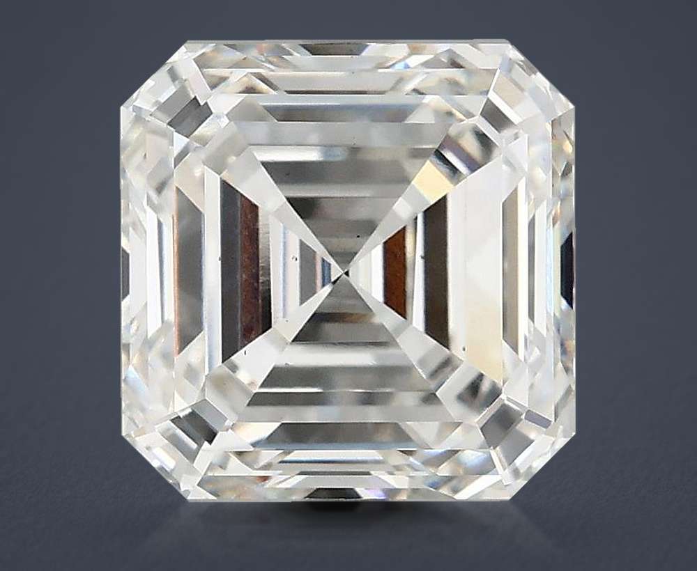 4.00 Carat Asscher Lab Diamond
