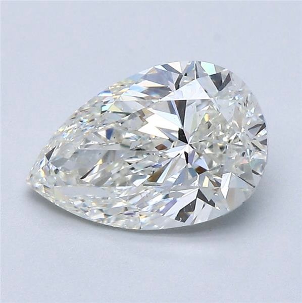 1.80ct I SI1 Very Good Cut Pear Diamond