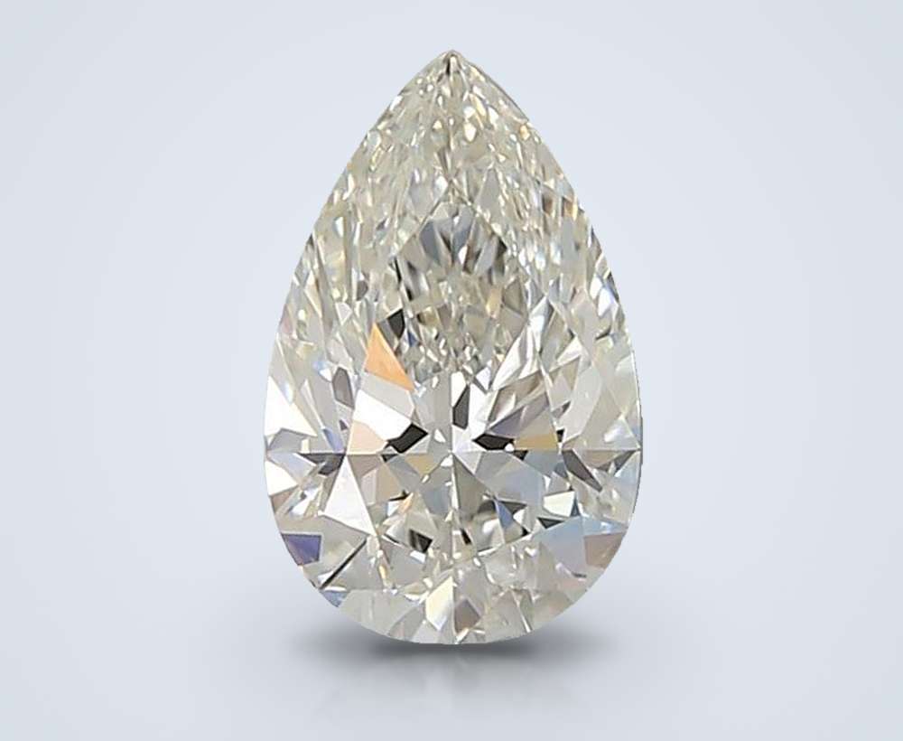 1.43 Carat Pear Lab Diamond