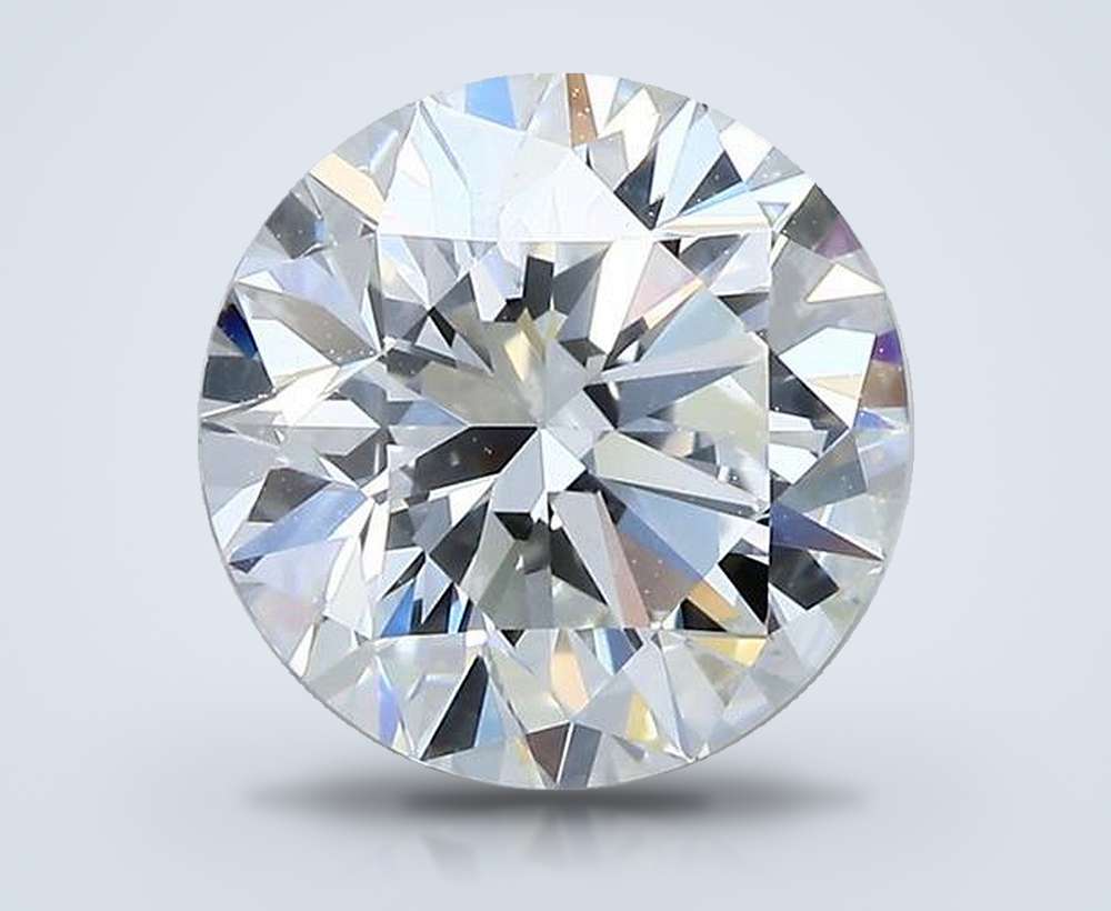 3.02 Carat Round Natural Diamond