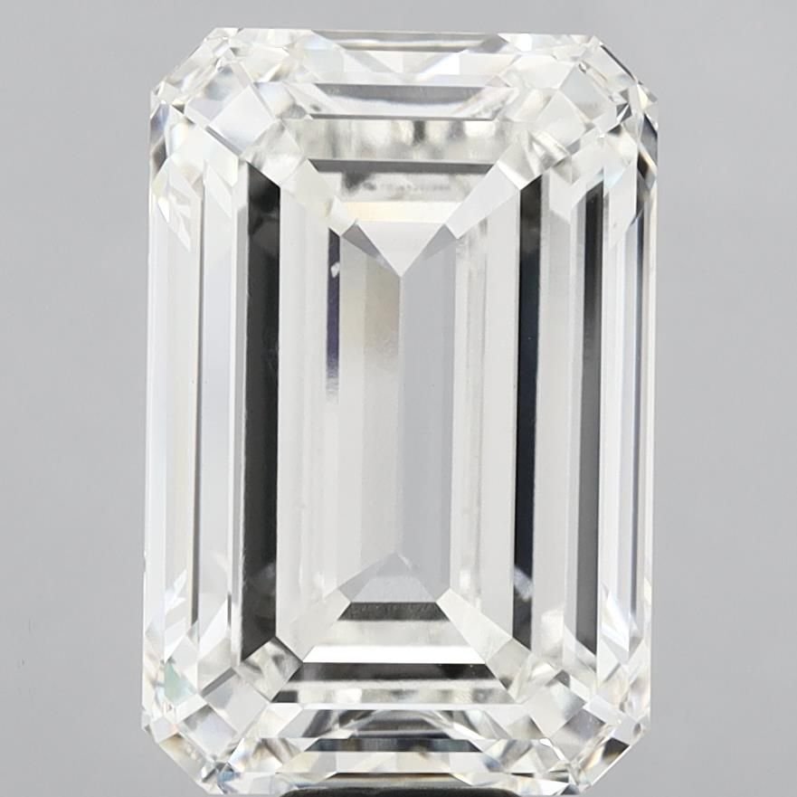 17.04ct F VS1 Rare Carat Ideal Cut Emerald Lab Grown Diamond