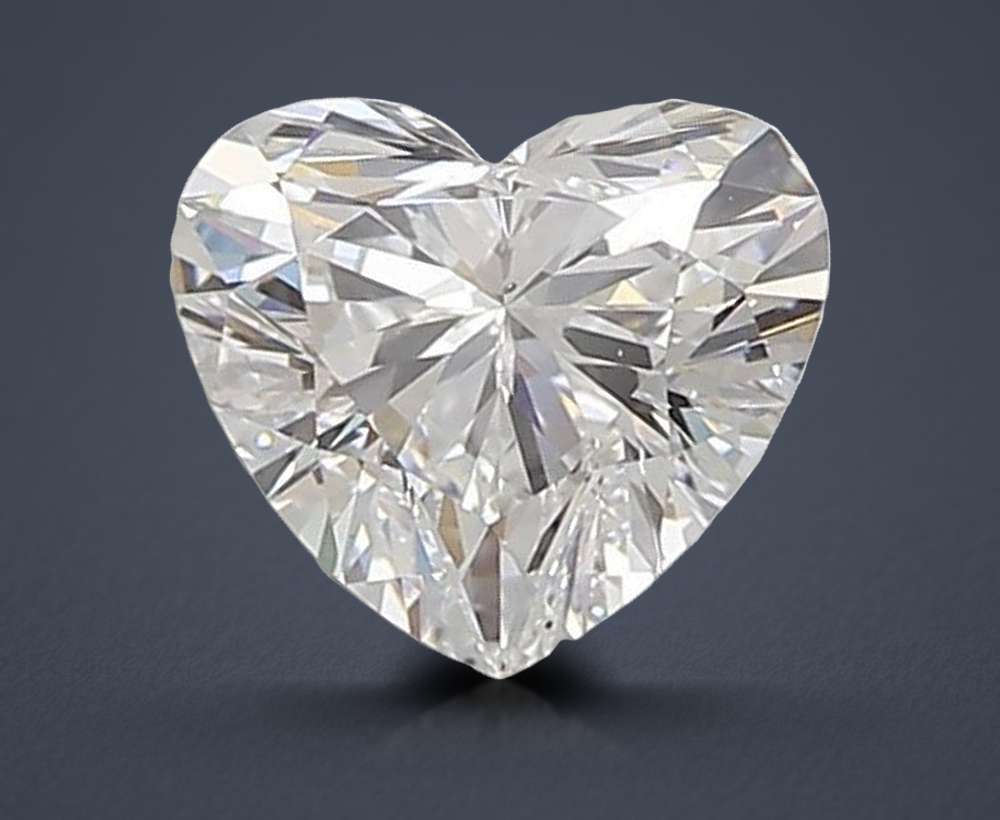 1.38 Carat Heart Lab Diamond