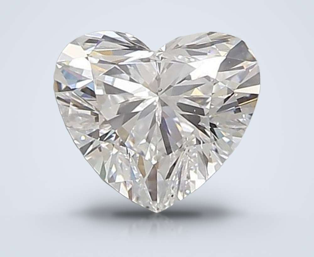 1.38 Carat Heart Lab Diamond