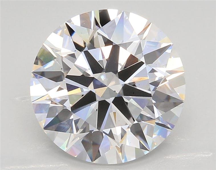 5.04ct D VS1 Rare Carat Ideal Cut Round Lab Grown Diamond