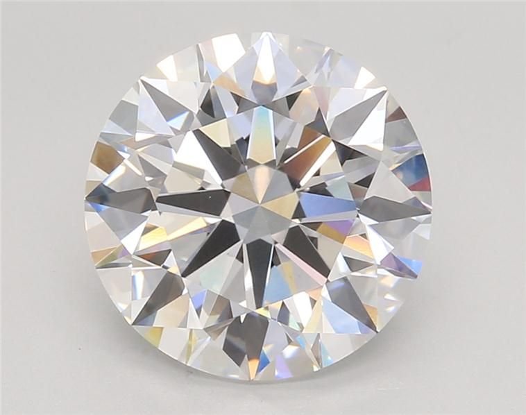 5.07ct E VVS2 Rare Carat Ideal Cut Round Lab Grown Diamond