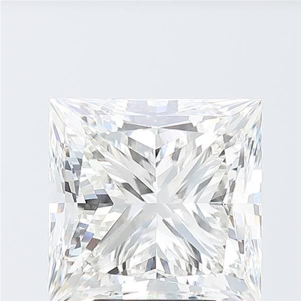 5.50ct G VS1 Rare Carat Ideal Cut Princess Lab Grown Diamond