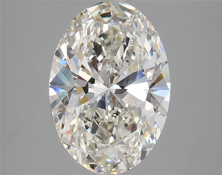 3.05ct I VS1 Rare Carat Ideal Cut Oval Lab Grown Diamond