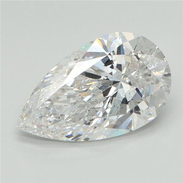 2.25ct E SI1 Rare Carat Ideal Cut Pear Lab Grown Diamond