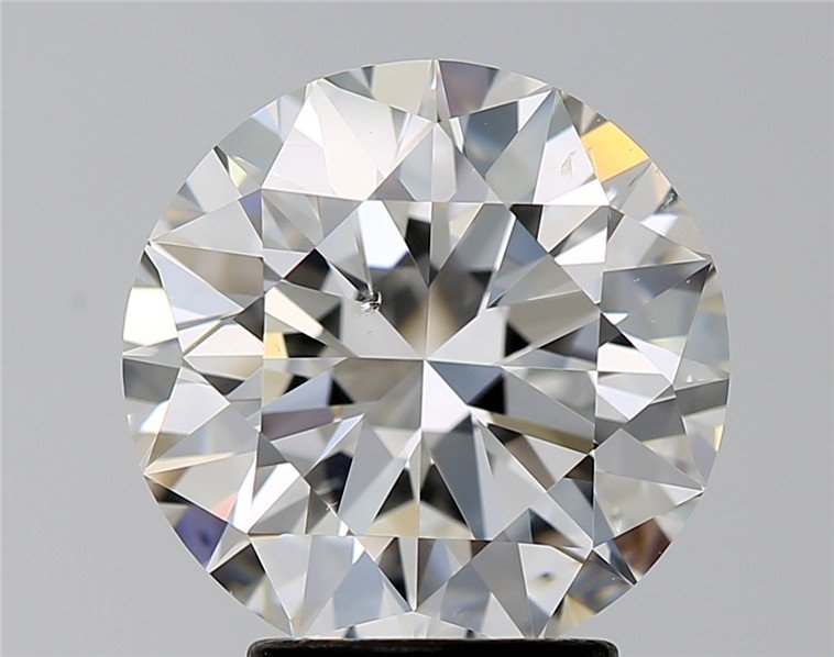 3.51ct H SI1 Rare Carat Ideal Cut Round Diamond