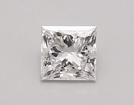 0.58ct D VVS2 Rare Carat Ideal Cut Princess Lab Grown Diamond