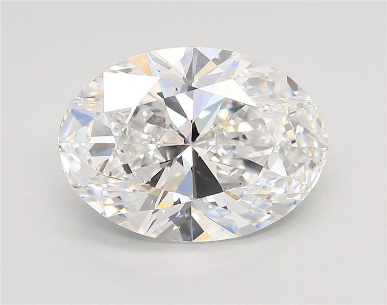 4.15ct E VS1 Rare Carat Ideal Cut Oval Lab Grown Diamond