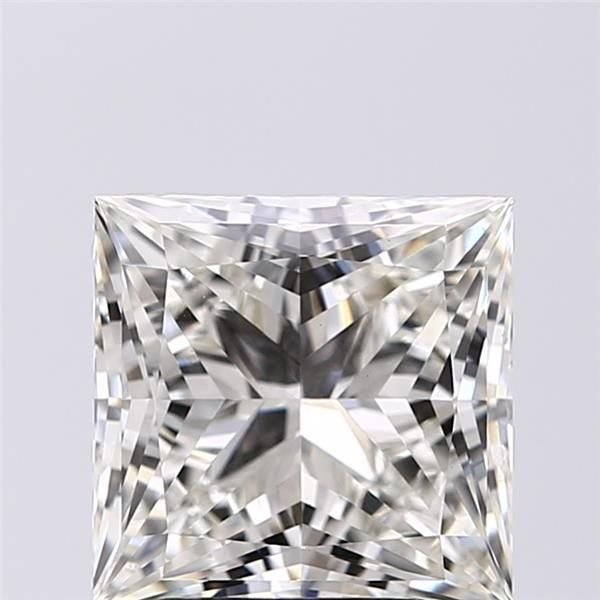 3.03ct I VS1 Rare Carat Ideal Cut Princess Lab Grown Diamond