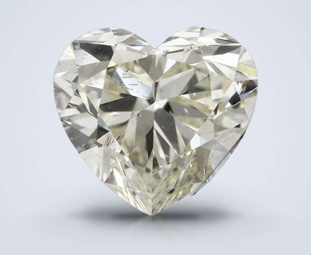 2.87 Carat Heart Natural Diamond